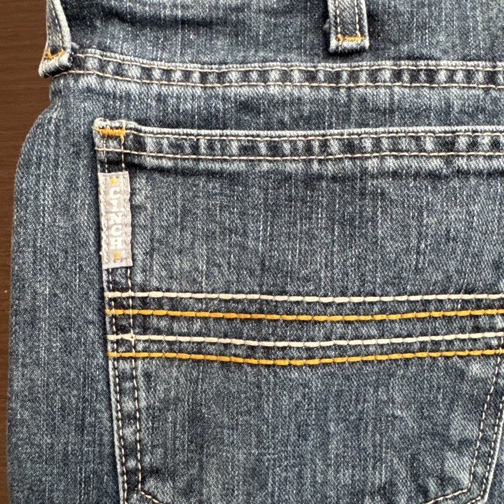 Cinch Silver Label Mens Slim Fit Jeans 38x32 MB98034001 - Picture 8 of 10